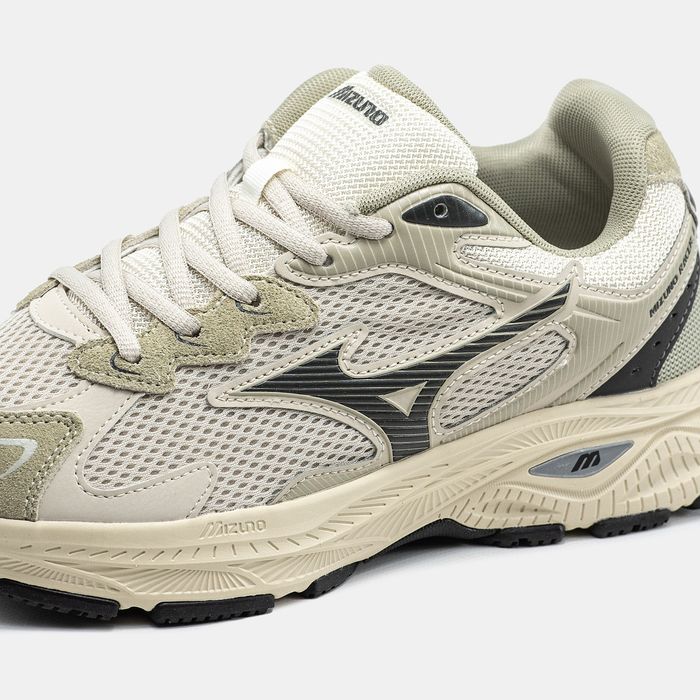 Кроссовки мужские Mizuno Racer S 40-45р Beige Green White