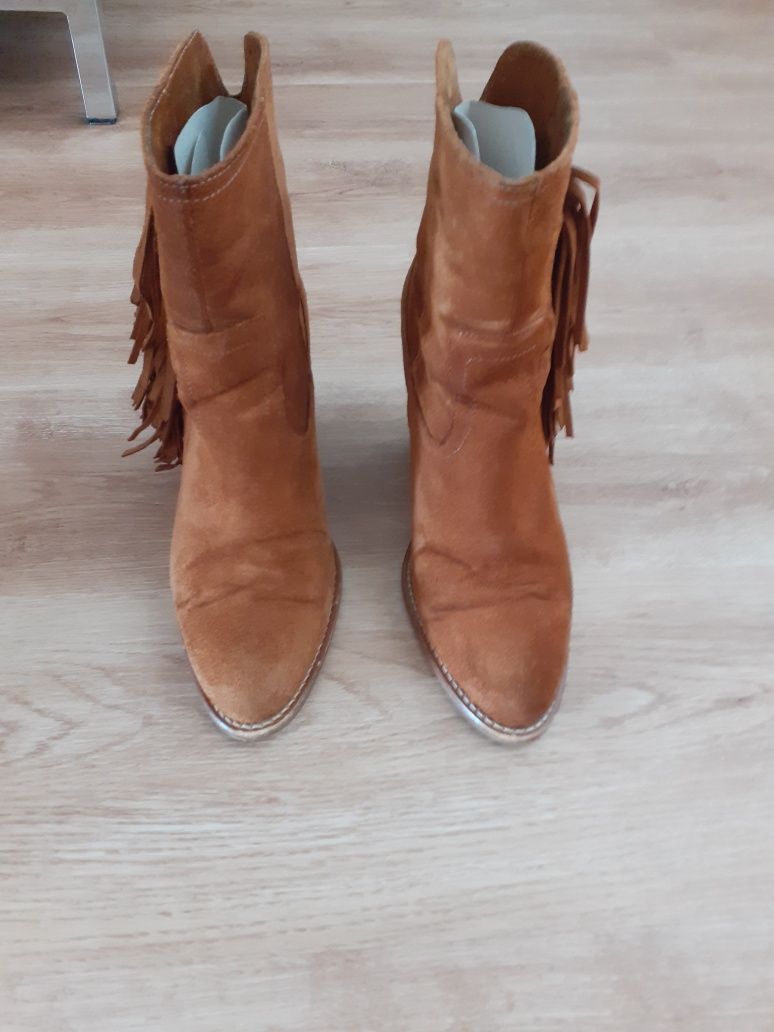 Botas  camel (Mango)