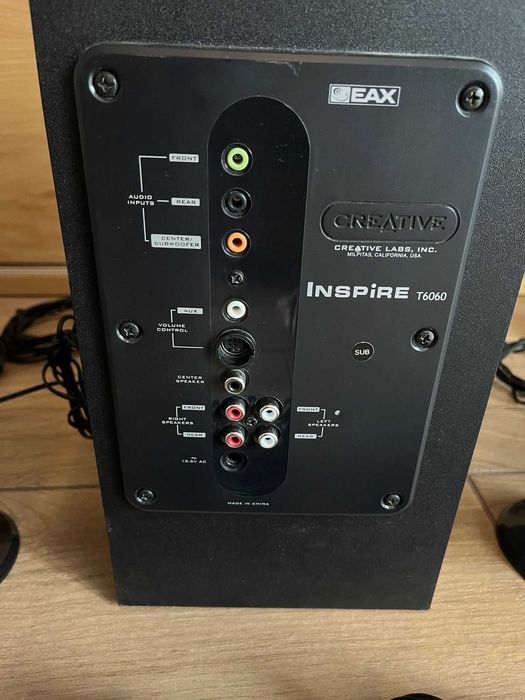 Głośniki komputerowe 5.1 kino Creative T6060