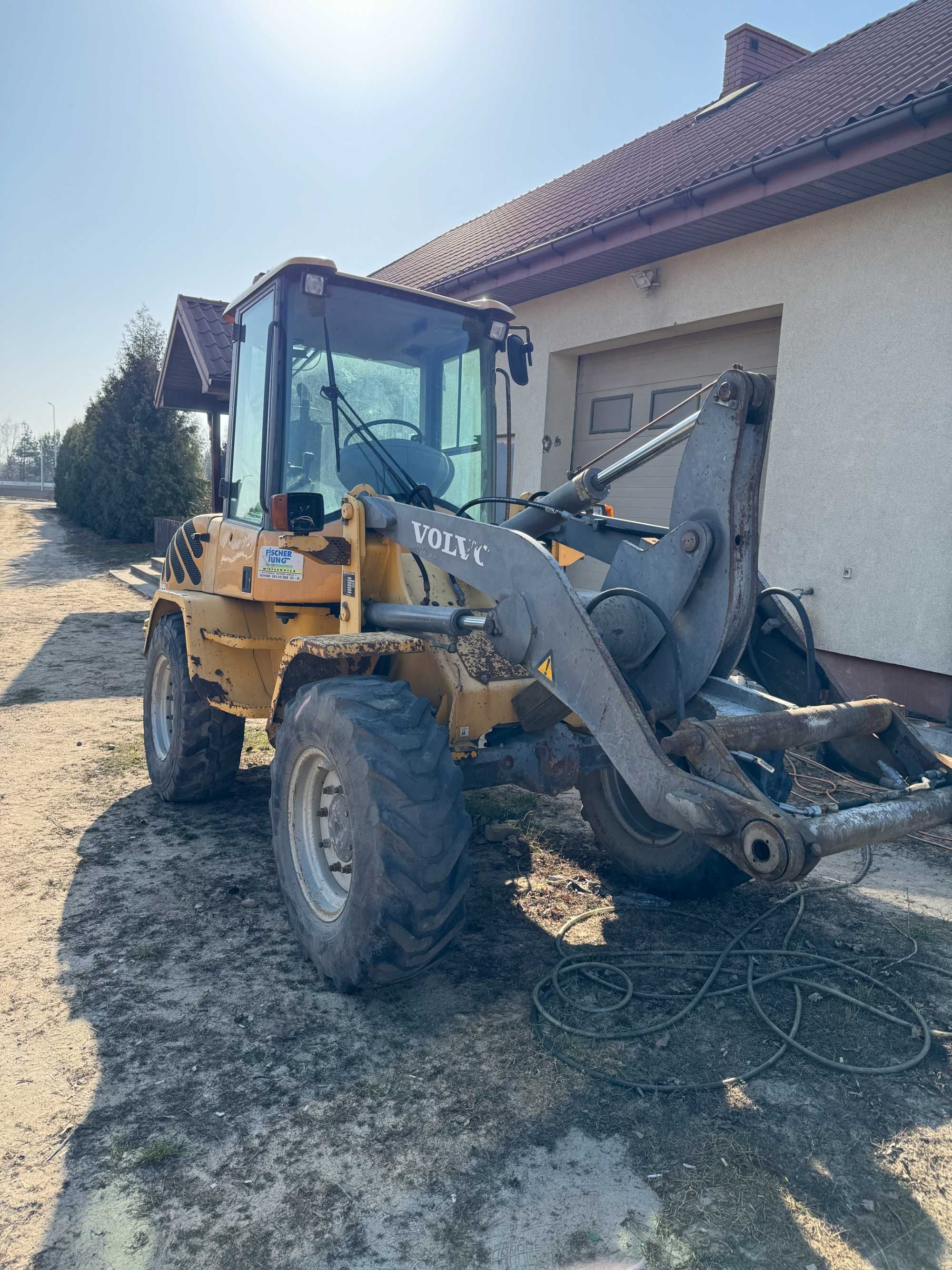 Ładowarka Volvo L30 Z 1998r Łyżka krokodyl + widły