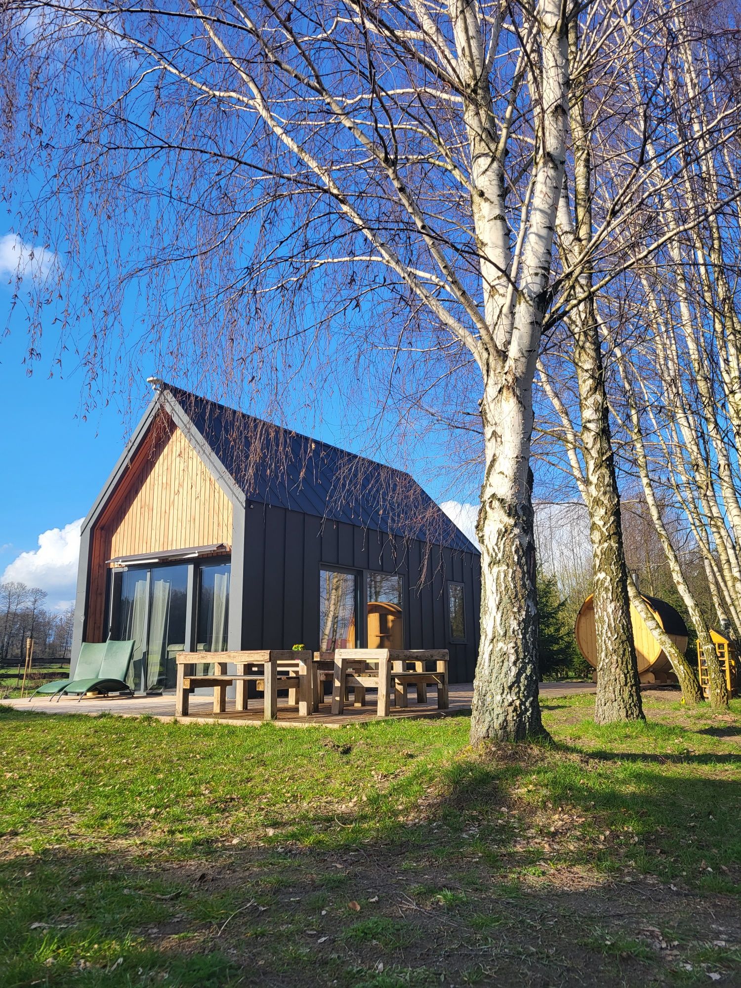 Dom sauna jacuzzi 100 km od Warszawy