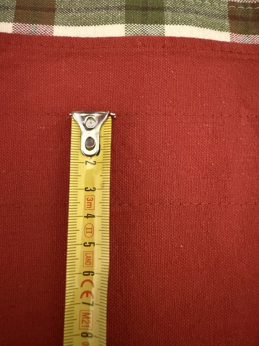 Zasłony zasztoski lambrekin firana w kratę kratkę świąteczne