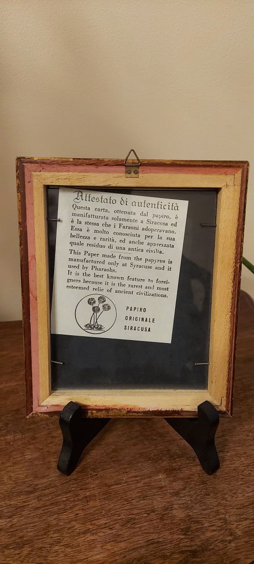 Obrazek- Egipski Papirus  - Siracus