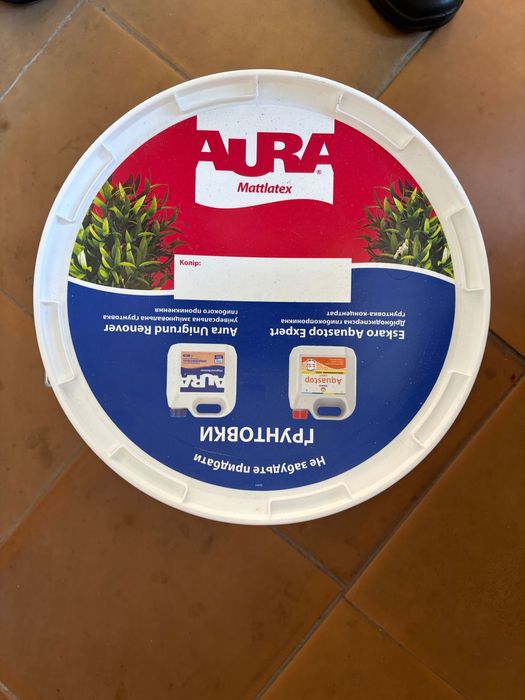 Aura матовая краска стены потолок