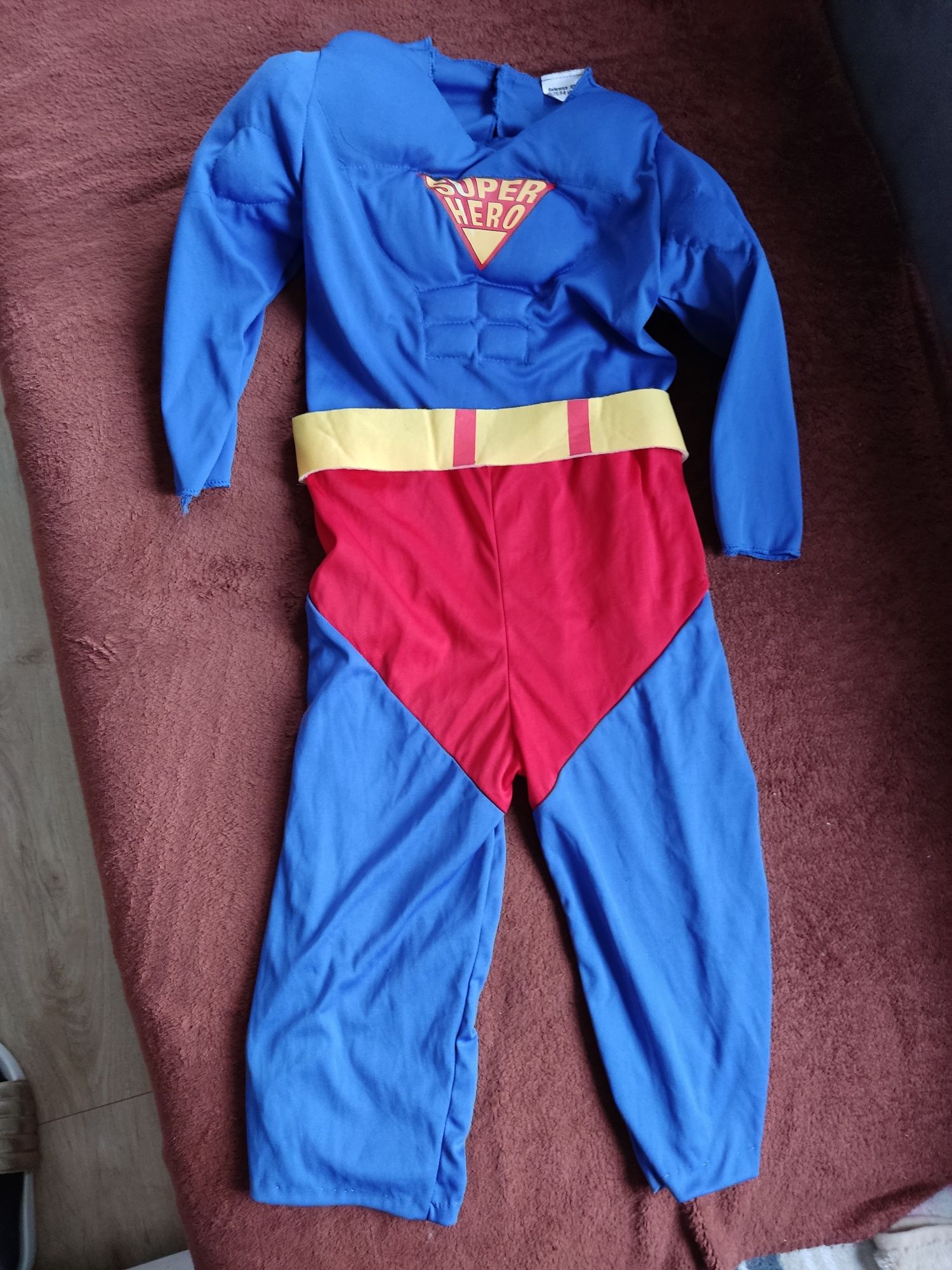 Strój karnawałowy Super Hero 5-6 lat 116cm
