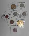 Moedas collector's e Tokens.