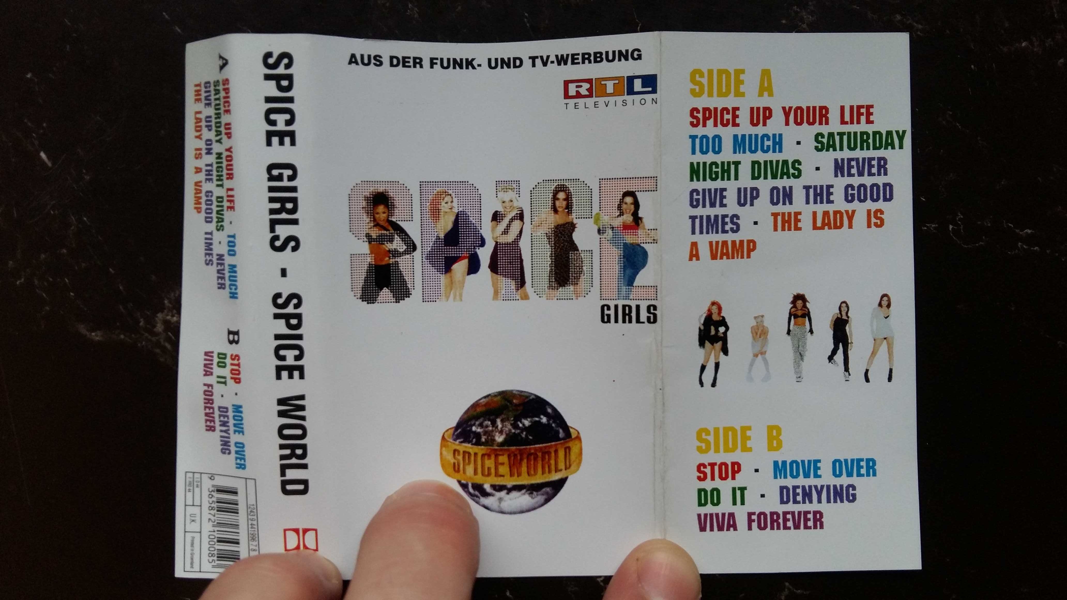 Kaseta magnetofonowa Spice Girls- Spice World