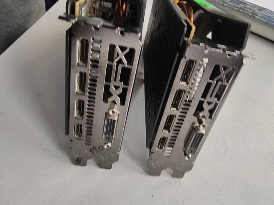 Дві відеокарти RX 470 8gb Артефакти! В ремонт!