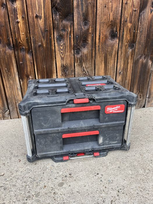 Skrzynki milwaukee packout(wózek,organizer,szuflady)