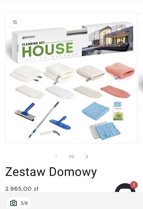 Zestaw black week Raypath haus 1600