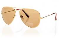 Сонцезахисні окуляри Ray Ban Aviator 3027b-g 100% захист. Скидка.