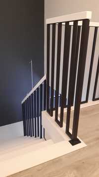 Balustrada - barierka - harfa - lamele  wewnętrzne - zewnętrzne