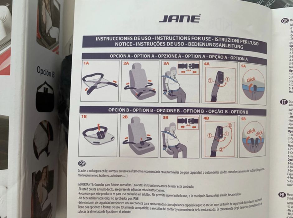 Cinto de Segurança Grávida / Safe Belt Jane