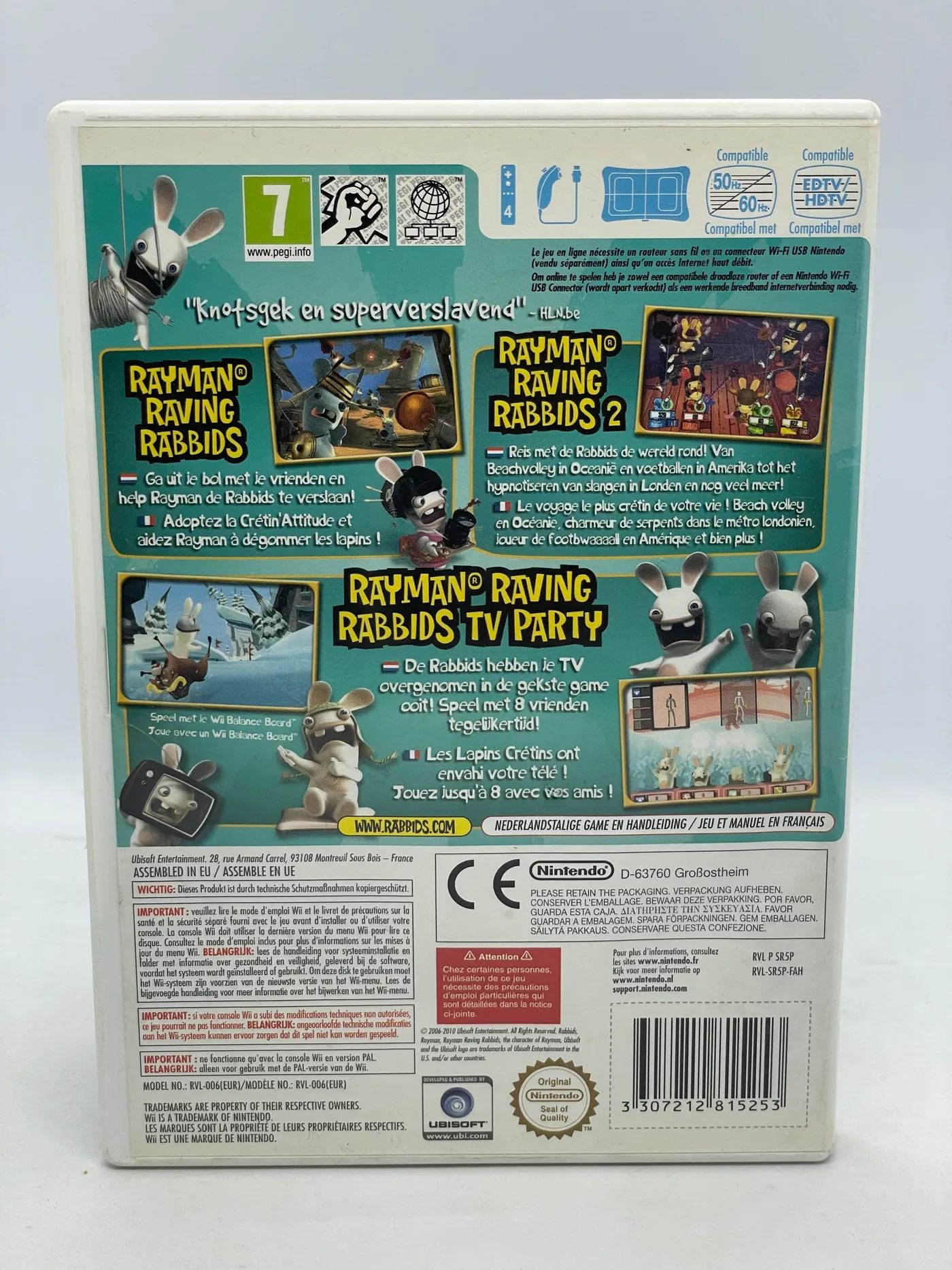 Raving Rabbids Party Collection Nintendo Wii Po Angielsku