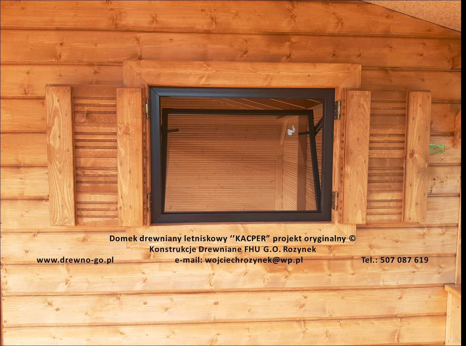 domek drewniany Toruńczyk 24 m2 z montażem dojazdem na wczoraj