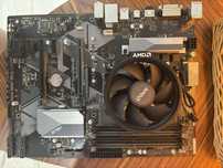 Ryzen 5 2600 + Płyta główna Asus PRIME B450-PLUS + chłodzenie stockowe