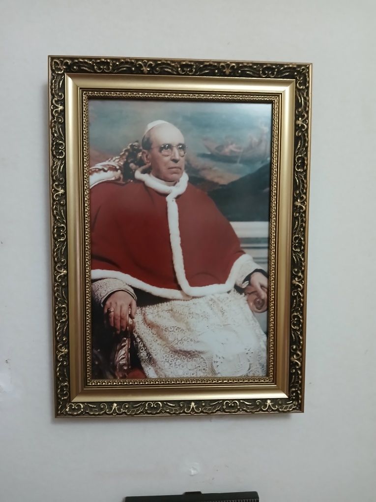 Arte sacra foto de 3 Papas