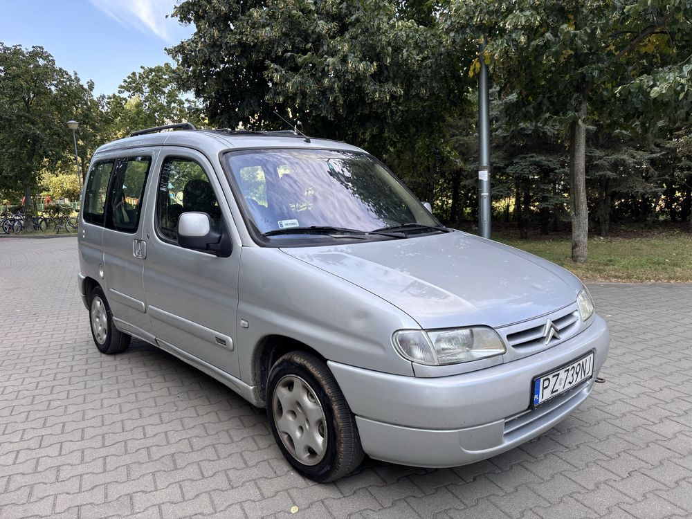 Citroen Berlingo 1.4 kat 75km 2002r SpaceLight hak klima