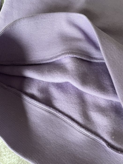 Dres dziewczecy 146/152 bluza i spodnie z kieszeniami lila fiolet nowy