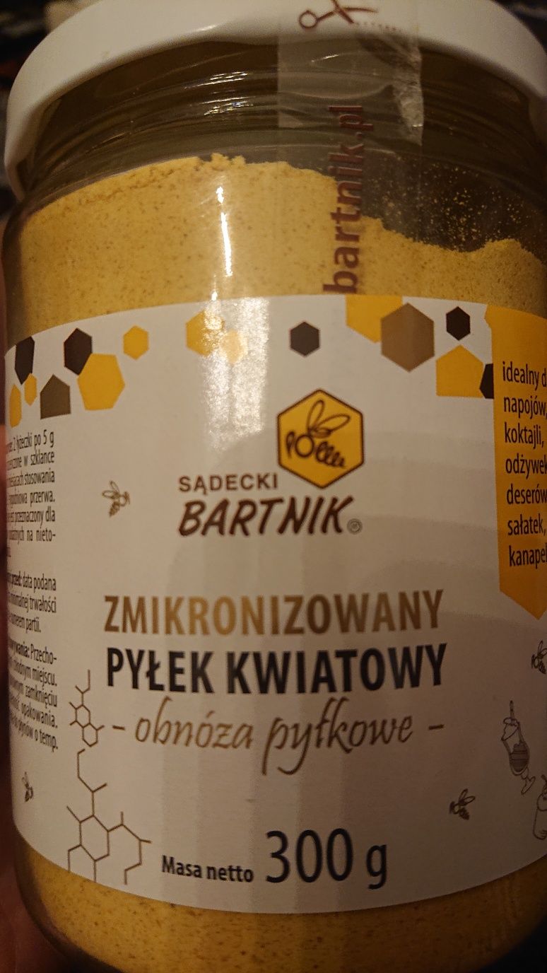 Zmikronizowany pyłek kwiatowy 300g Bartnik