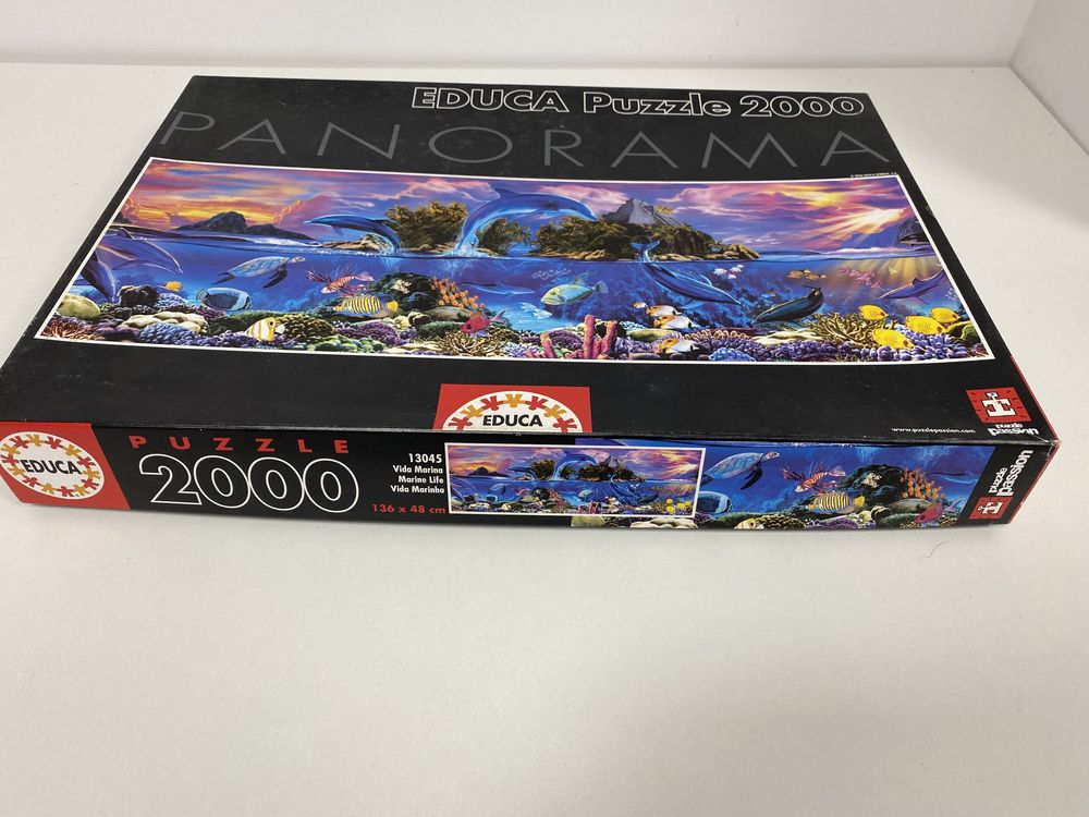 Puzzle 2000 peças panorama da Marca Educa