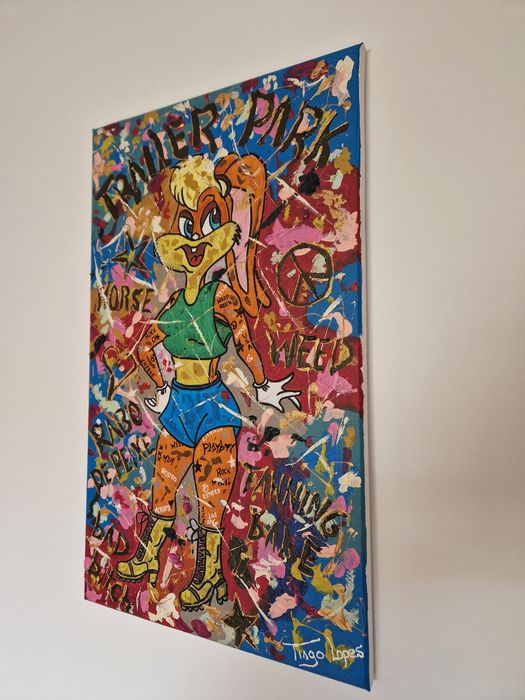 Quadro Pop-Art Trailer Lola 2025-09