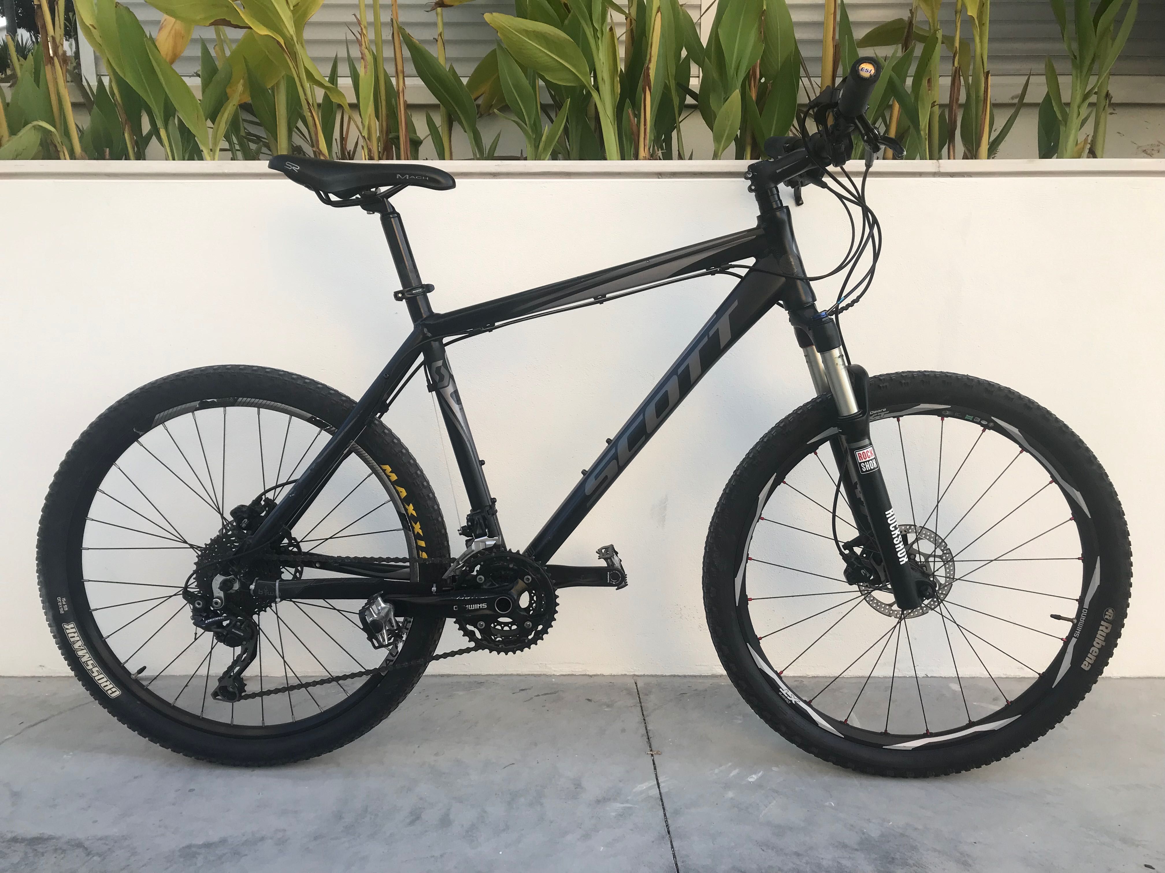 Bicicleta de btt scott
