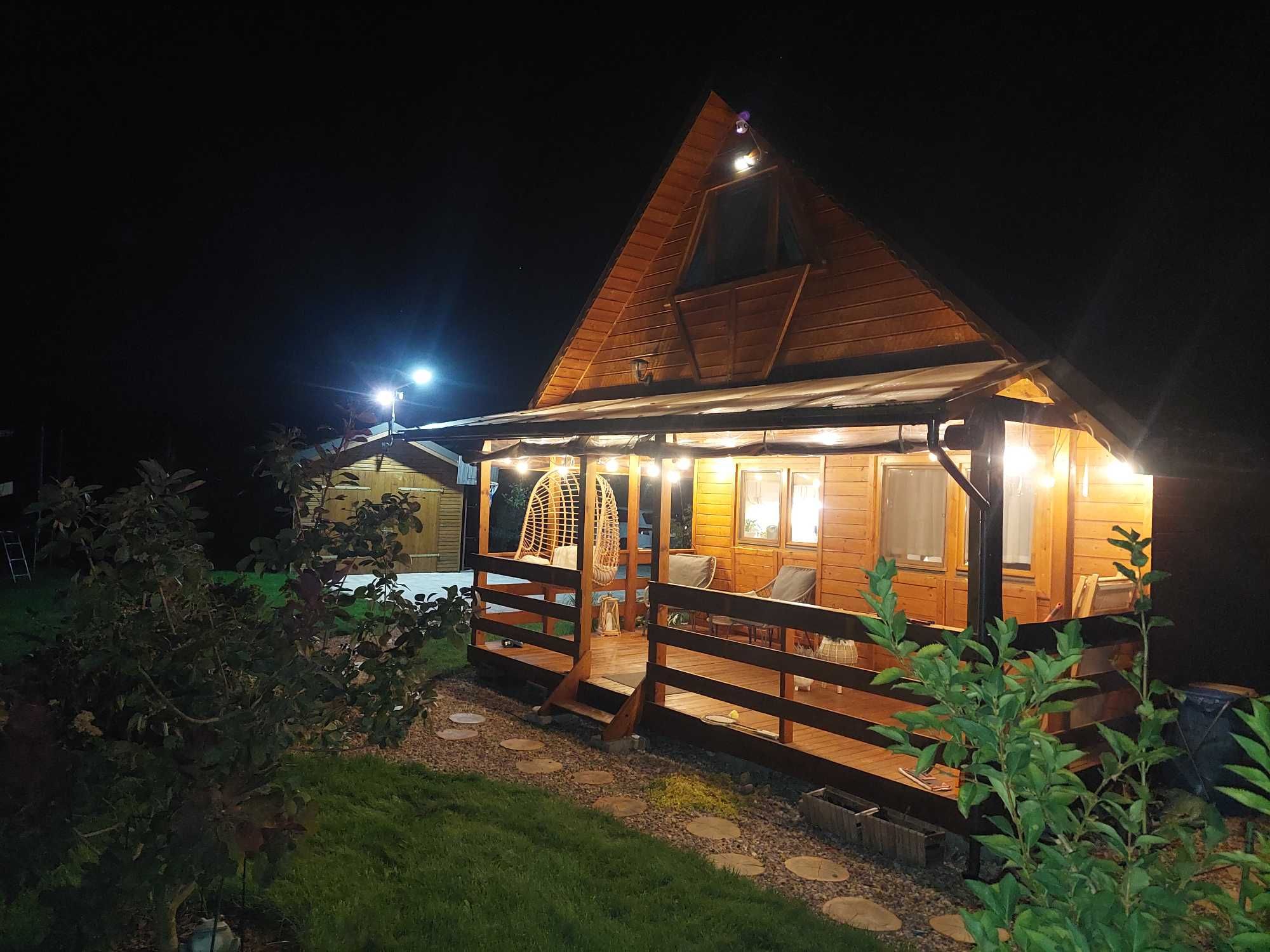 Domek na Mazurach z JACUZZI i widokiem na jezioro do wynajęcia