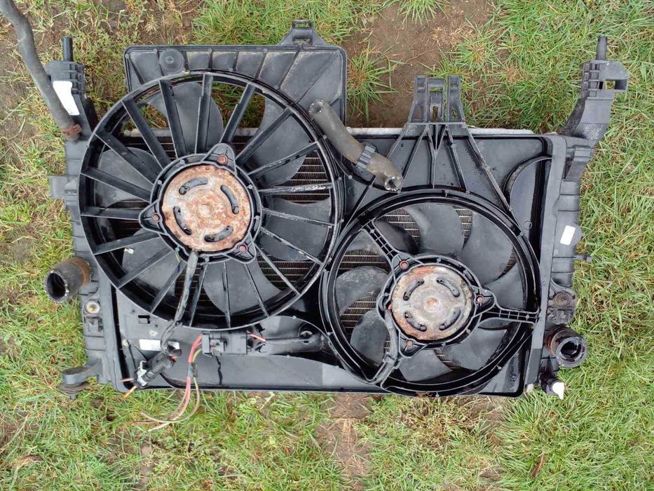 радіатори вентилятори дифузори Mercedes Opel Peugeot Renault Fiat дачі