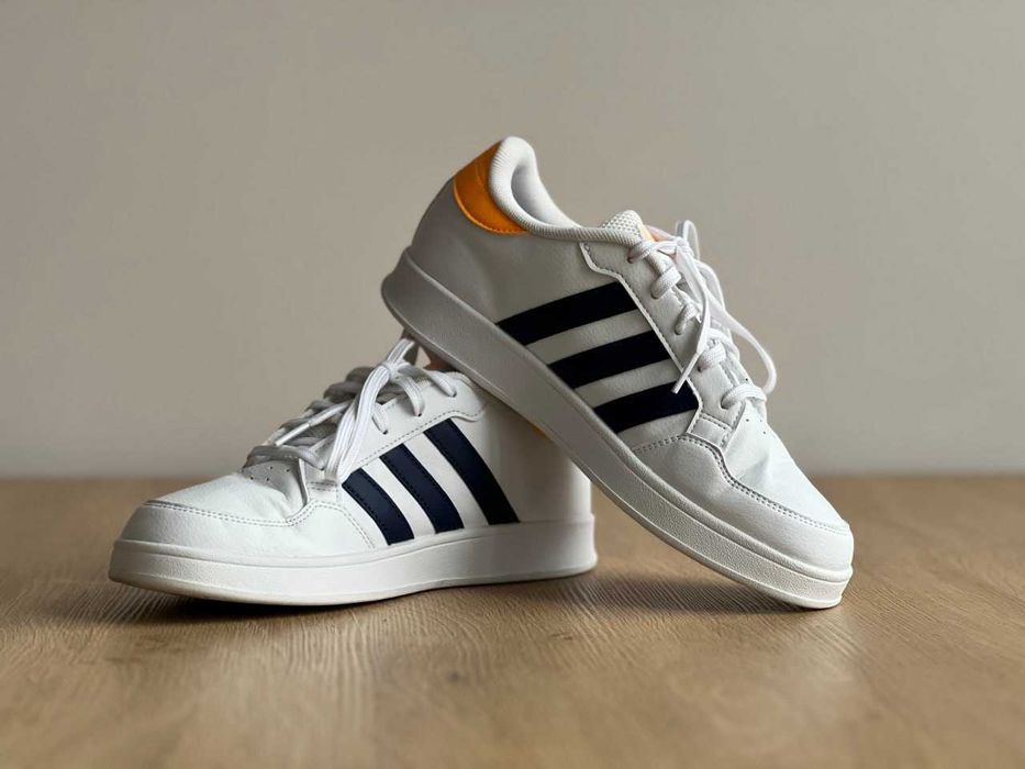 Чоловічі кросівки Adidas breaknet k white, (р. 37)