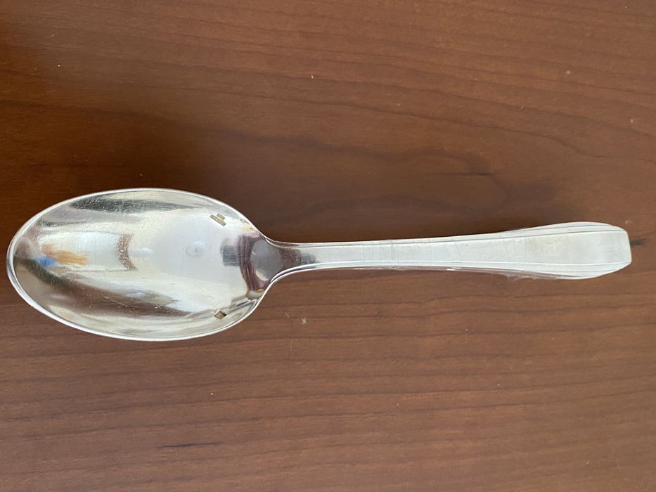 Coleccao de talheres antigos franceses em plaque de prata