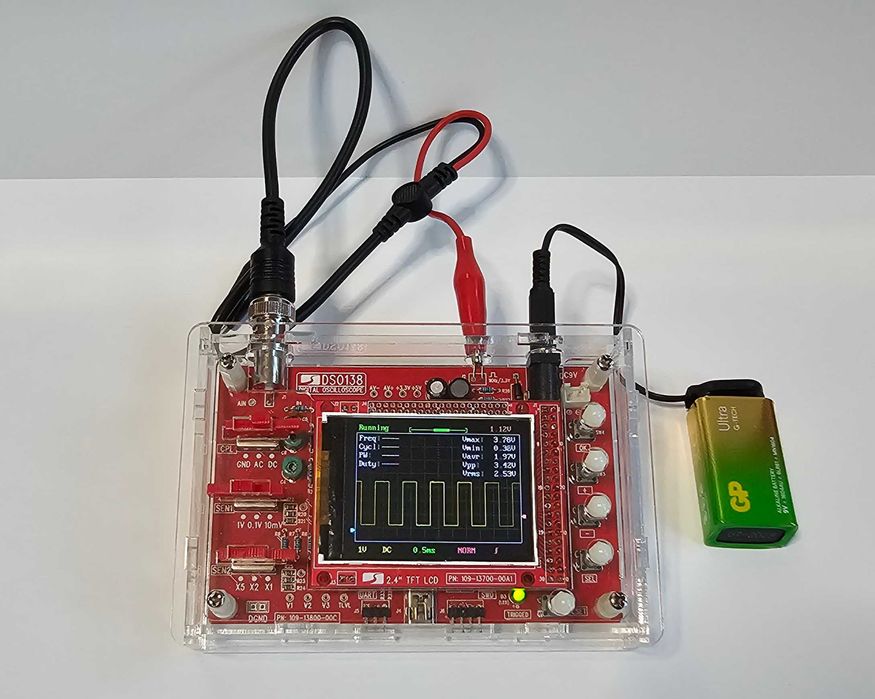 DSO138 - oscyloskop dla hobbystów i początkujących elektroników