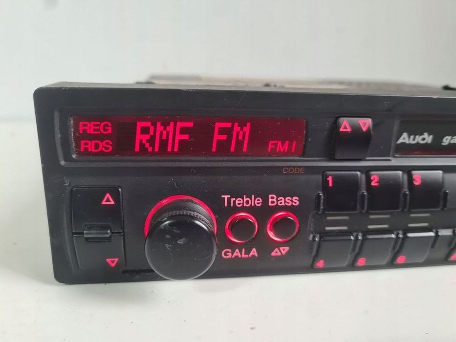 radio audi gamma a3 8l a4 b5 a6 c4 80 b4 a8 d2 22cm kod idealna
