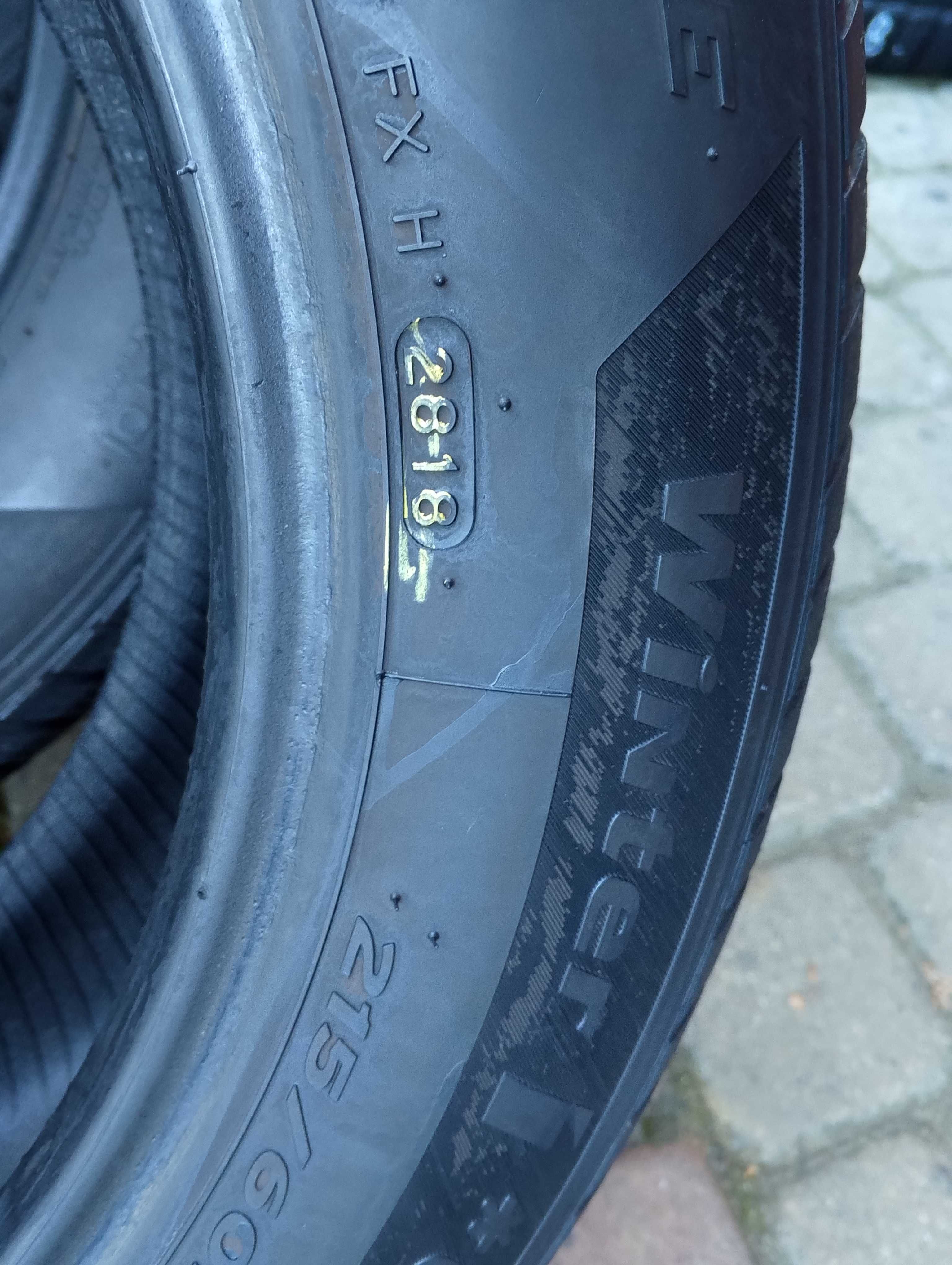 opony 4szt.215/60/17 Hankook Winter Evo