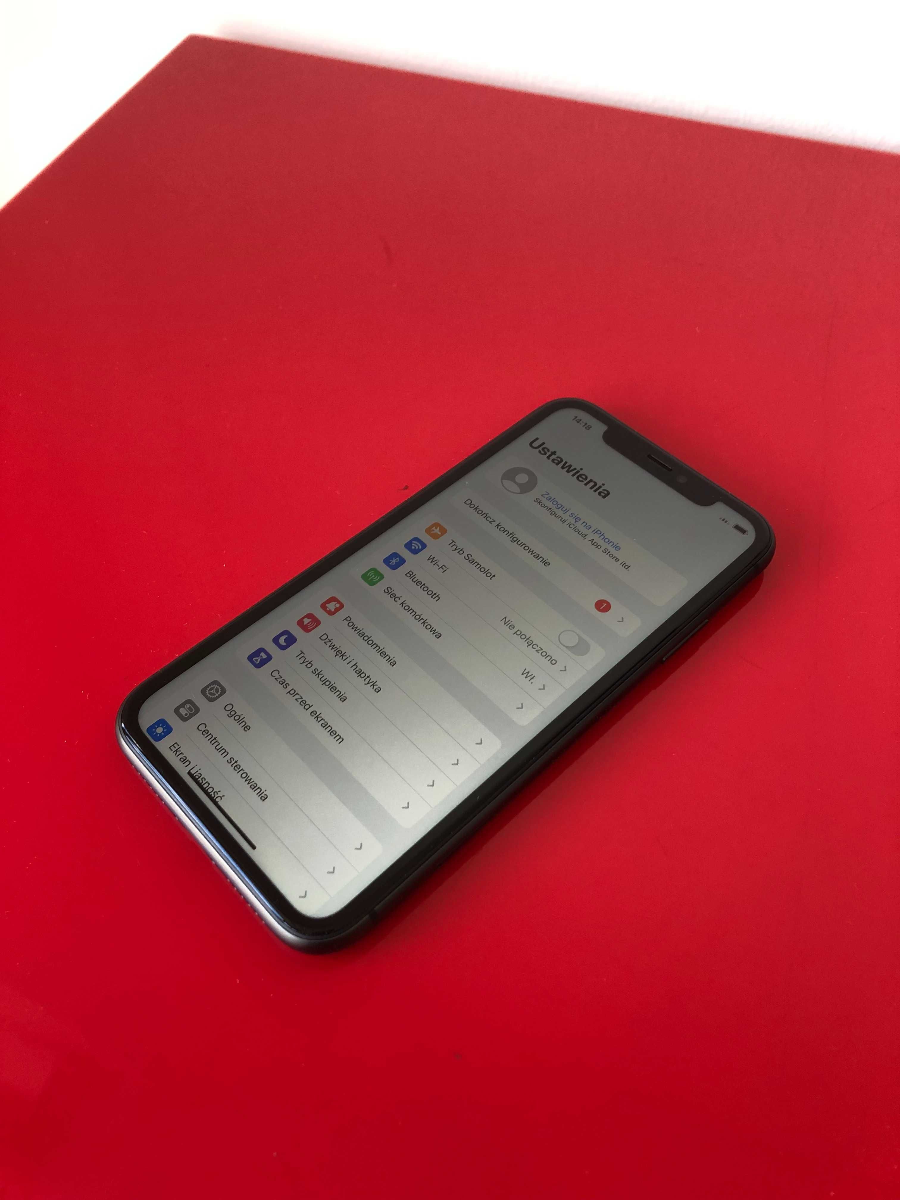 Klasa A Bez Blokad Apple iPhone 11 Black 128GB Gwarancja FV23%