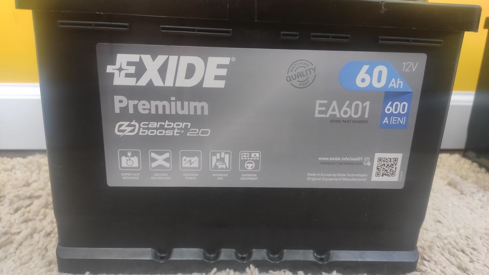 Акумулятор exide 60Ah