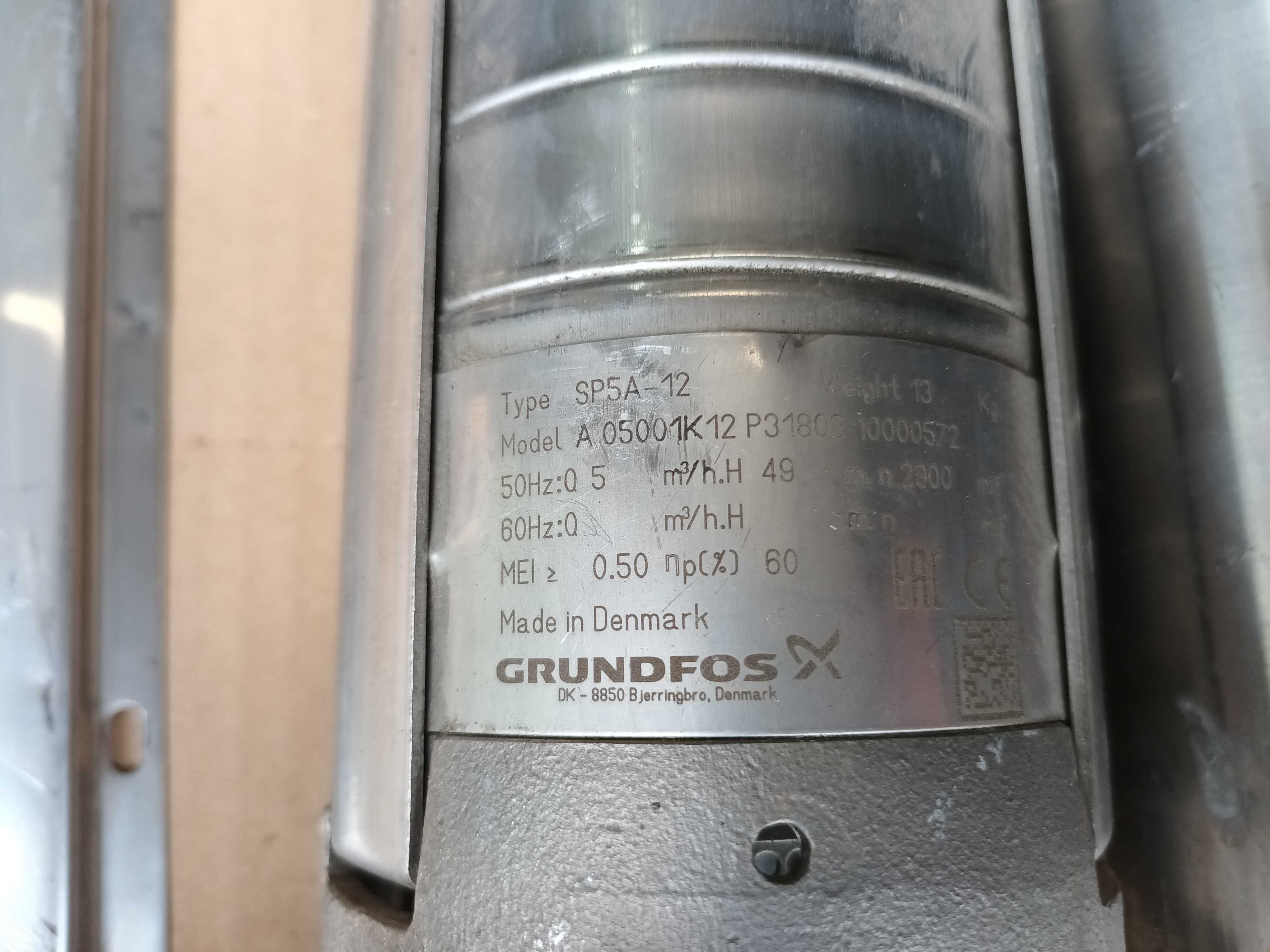 Pompa głębinowa grundfos sp5a 12