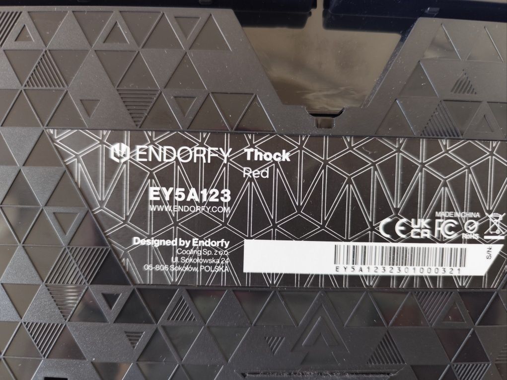 Klawiatura endorfy thock Red