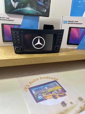 AutoRadio P/Mercedes W211 Benz -g-classe w463 clk-Android 11 -GPS 4G