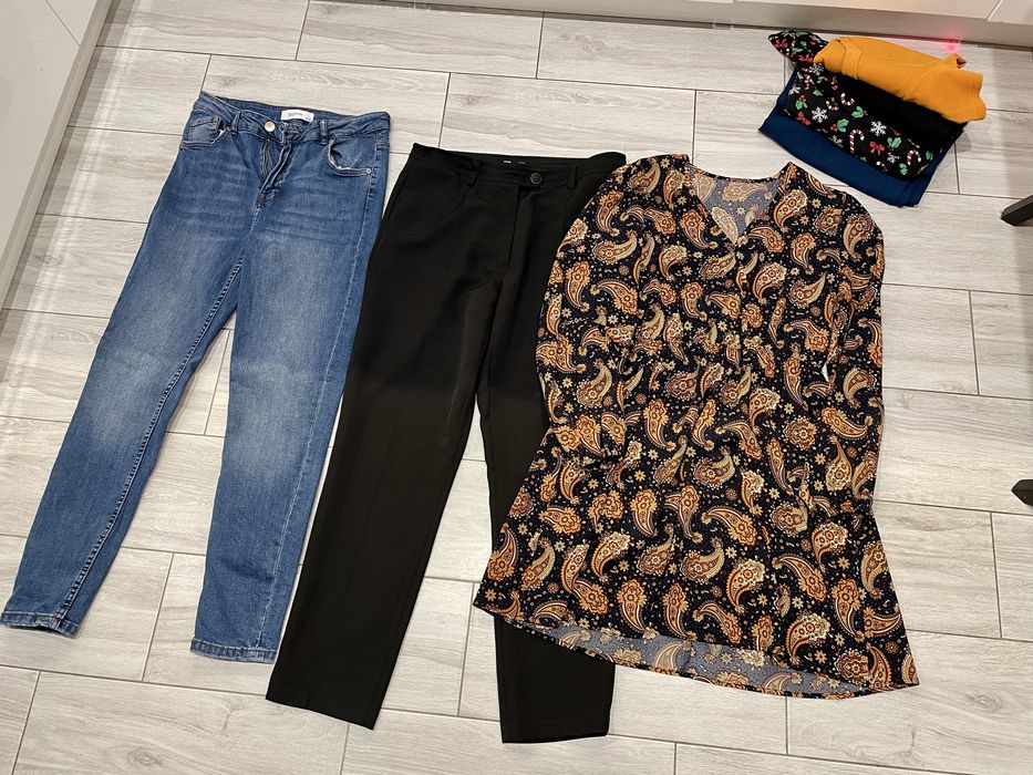 Zestaw ubran z sieciowek rozmair L