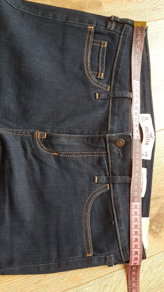 Hollister Co Jeansy Skinny Fit damskie spodnie