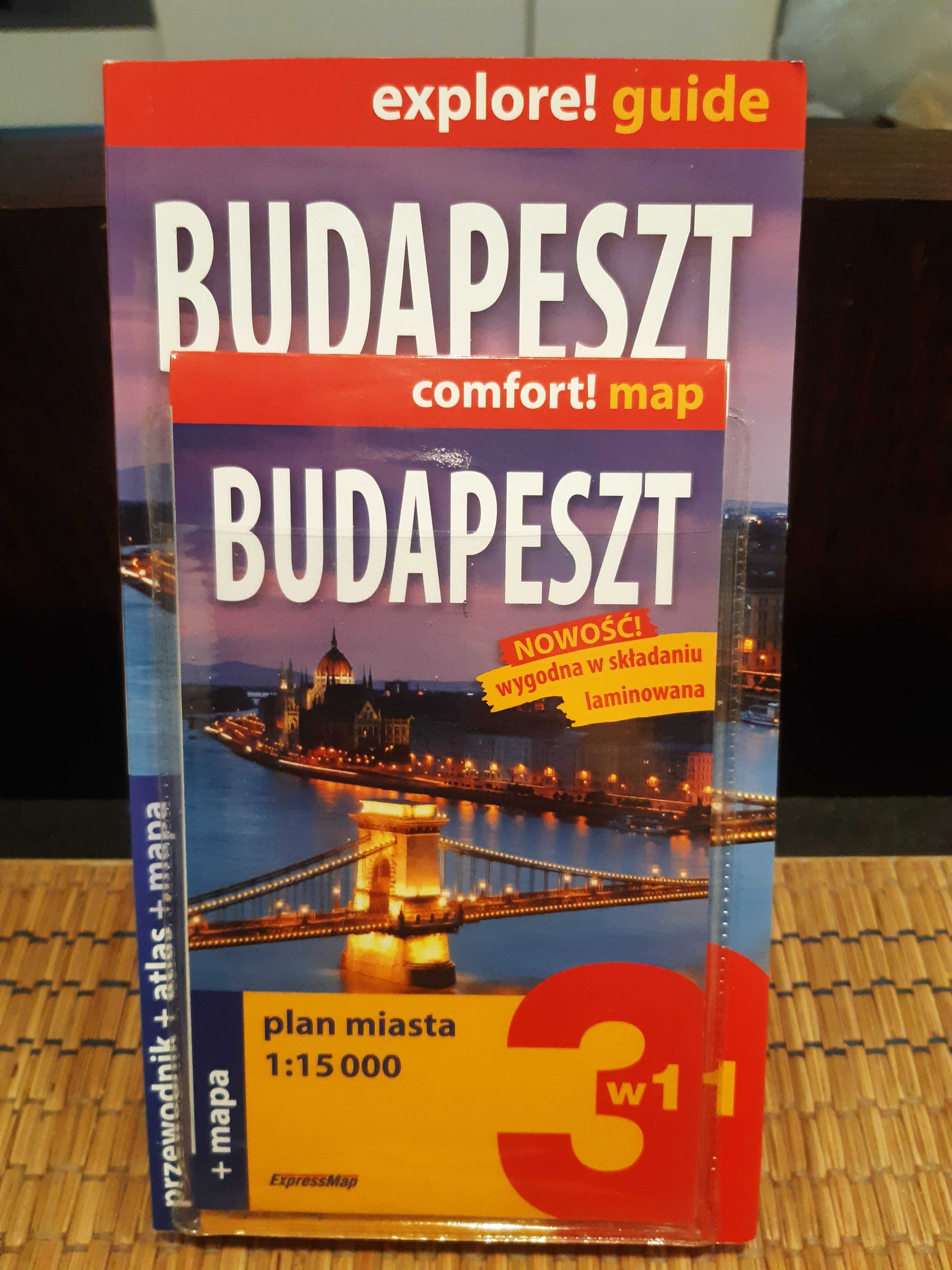 Przewidnik z mapą Budapeszt