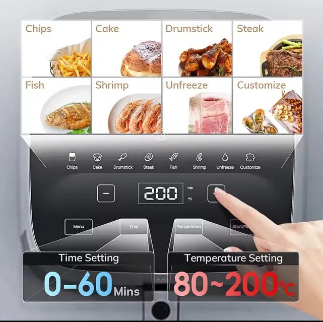 Аерогриль Xiaomi MIUI Air Fryer з об’ємом 5 літрів