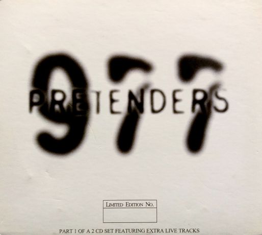 Pretenders 977 Edition Limited 1994r