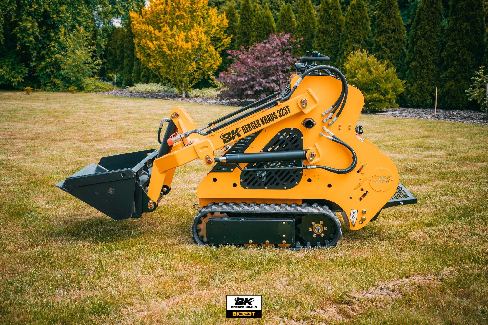 Mini ładowarka gąsienicowa Skid Steer 323T Brigss & Stratton 23KM