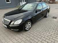 Mercedes-Benz Klasa E E200CGI, 1.8B, Idealny-jak nowe, Alufelgi 16,