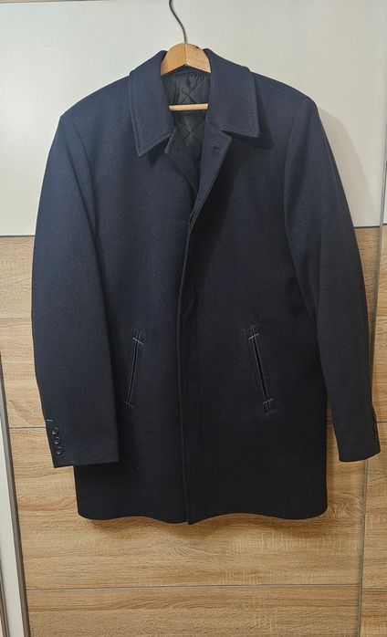 NOWY Plaszcz meski 58/176