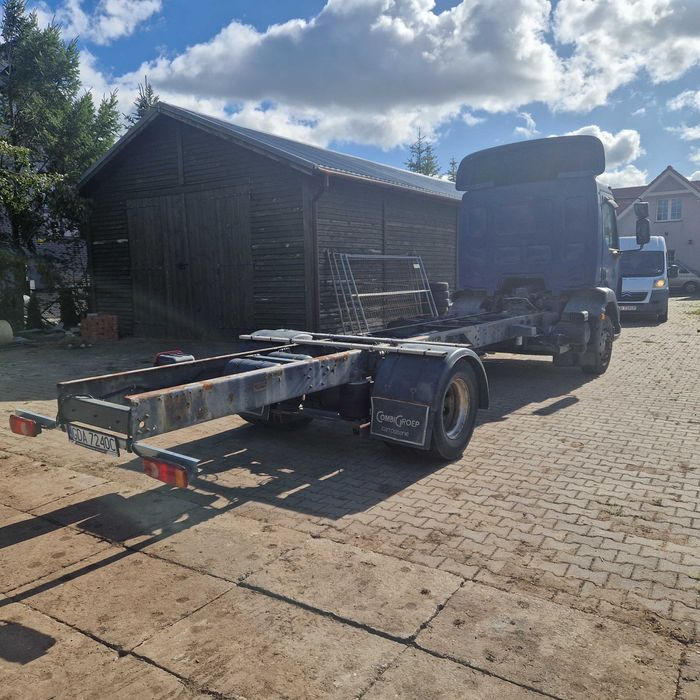 Daf LF55 dmc 12000 kg długa rama do zabudowy laweta kontener Euro 5