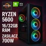 PROMOCJA! Komputer RTX 4060, Ryzen 5 5600. FV VAT23%, Gwarancja 2 Lata