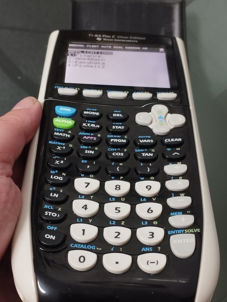 Calculadora gráfica Texas Instruments Ti-84 plus c silver edition